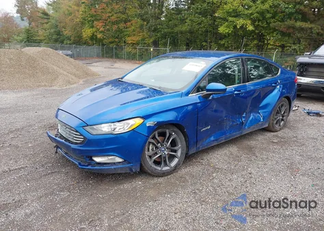 2018 Ford Fusion Hybrid Se z USA, uszkodzony, nr VIN 3FA6P0LU5JR197338